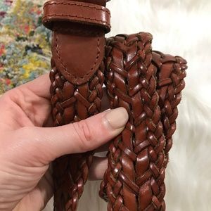 Talbots Accessories - Talbots • Boho Woven Genuine Leather Belt Talbots Accessories - Talbots • Boho Woven Genuine Leather Belt